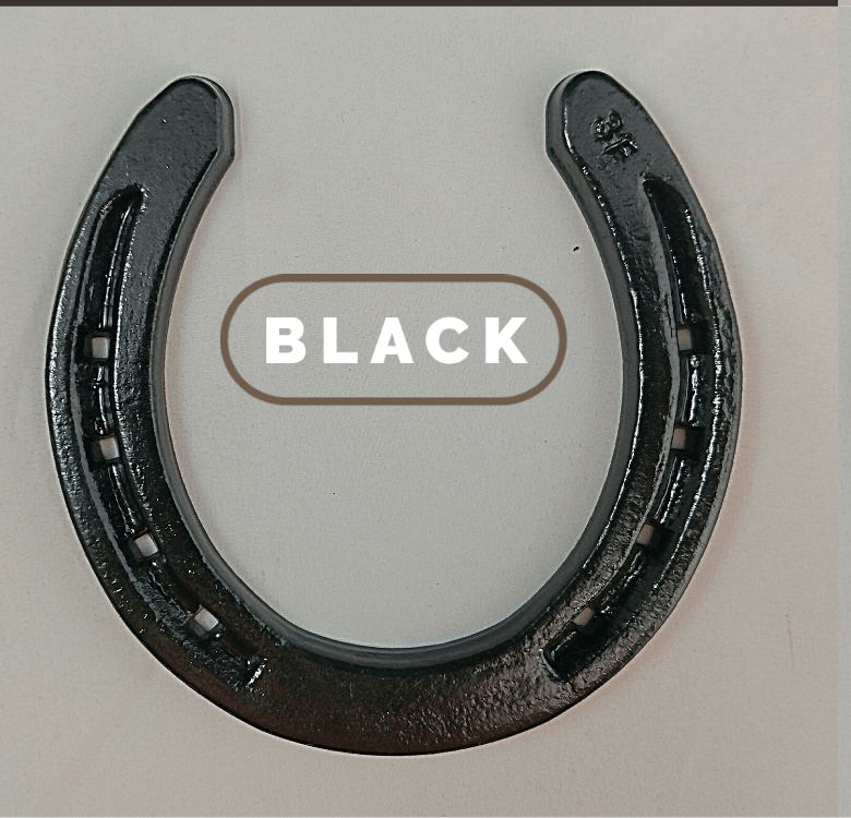 Horseshoe Cowboy Hat Rack - Black Flag Steel