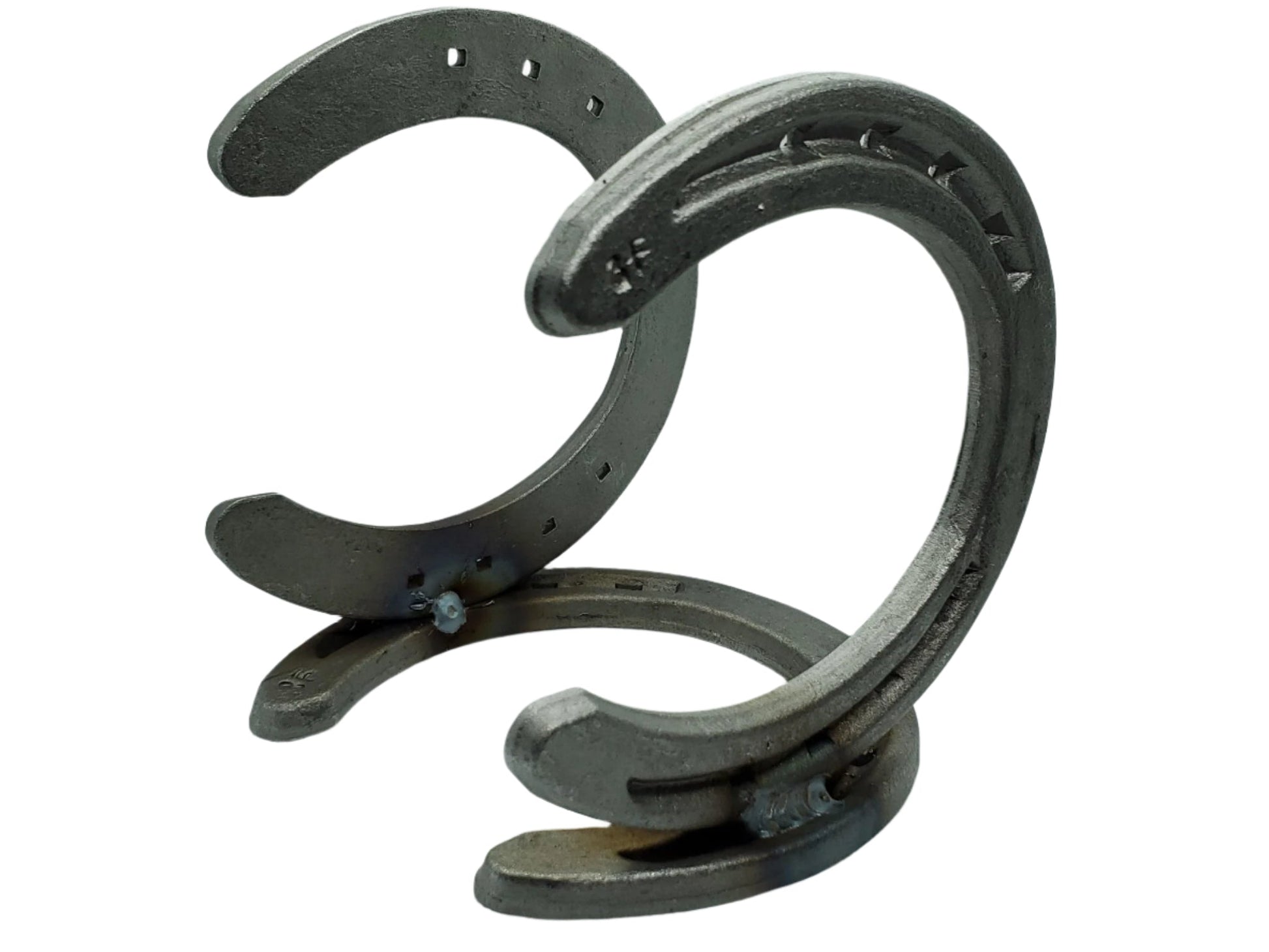 Horseshoe Paper Towel Holder - Black Flag Steel