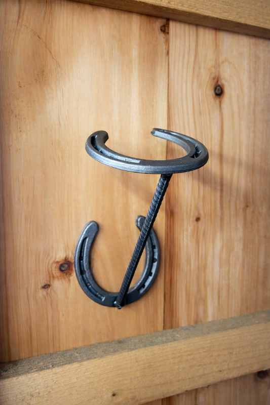 Horseshoe Cowboy Hat Holder | Wall-Mounted