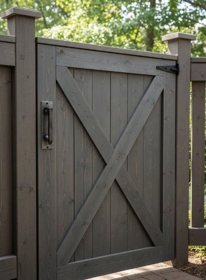 Railroad Spike Door Handle – Heavy Duty Carbon Steel Industrial Hardware