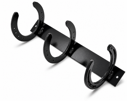 3 Hook Horseshoe Farmhouse Wall Hanger