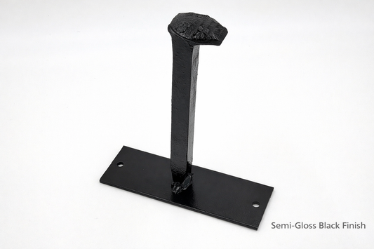 Railroad Spike Coat Hook – Handmade Rustic Wall Hook for Hats, Coats & Keys | Farmhouse Barn Hardware