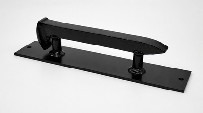 Railroad Spike Door Handle – Heavy Duty Carbon Steel Industrial Hardware